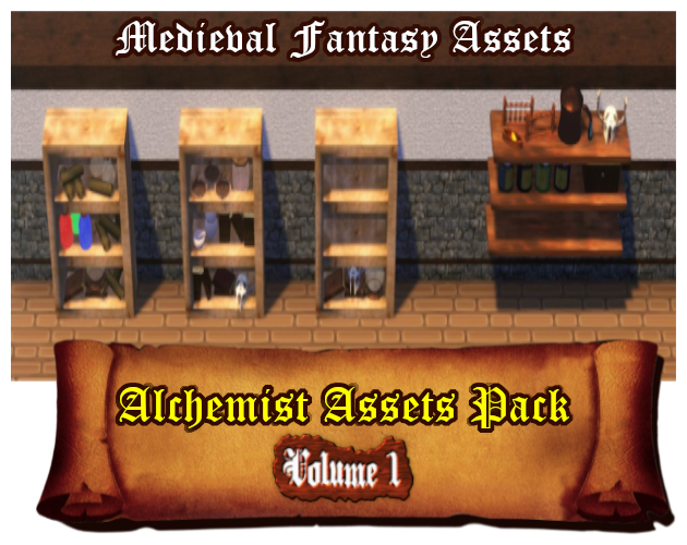 Alchemist Assets Pack Vol. 1 | RPG Developer Bakin